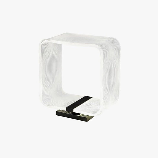 Geometric Wire Cube LED Table Lamp