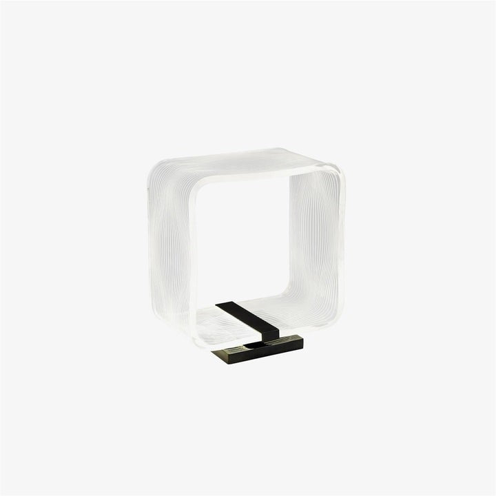 Geometric Wire Cube LED Table Lamp