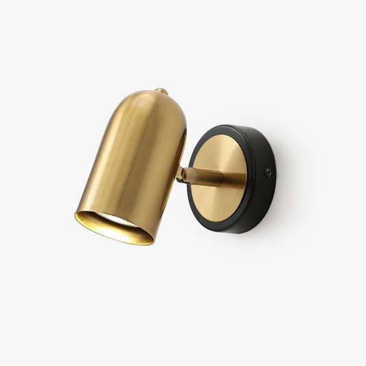 Gold Iron Wall Sconce – Modern Indoor LED Wall Light