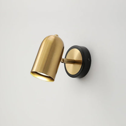 Gold Iron Wall Sconce – Modern Indoor LED Wall Light