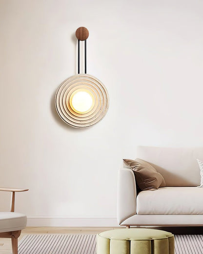 Growth Ring LED Wall Sconce