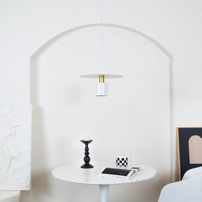 Halo Adjustable Metal Pendant Lamp – Glare-Free LED Ceiling Light