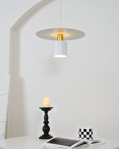 Halo Adjustable Metal Pendant Lamp – Glare-Free LED Ceiling Light