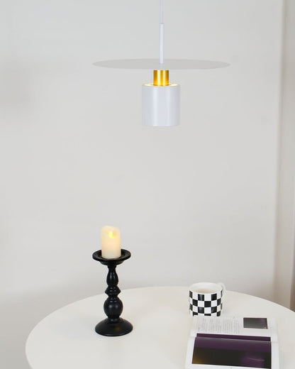 Halo Adjustable Metal Pendant Lamp – Glare-Free LED Ceiling Light