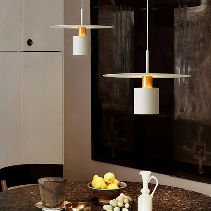 Halo Adjustable Metal Pendant Lamp – Glare-Free LED Ceiling Light
