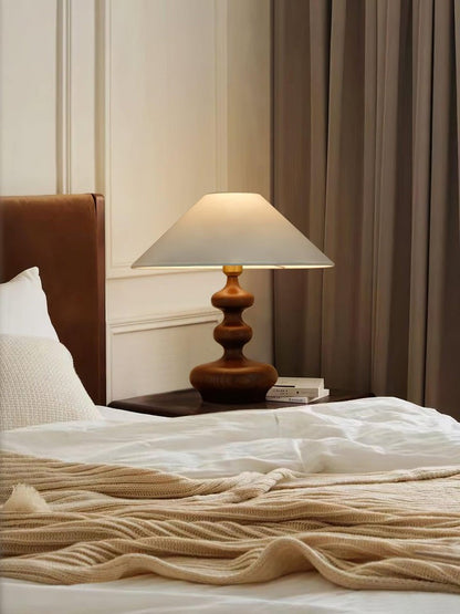 Handcrafted Gourd-Shaped Table Lamp