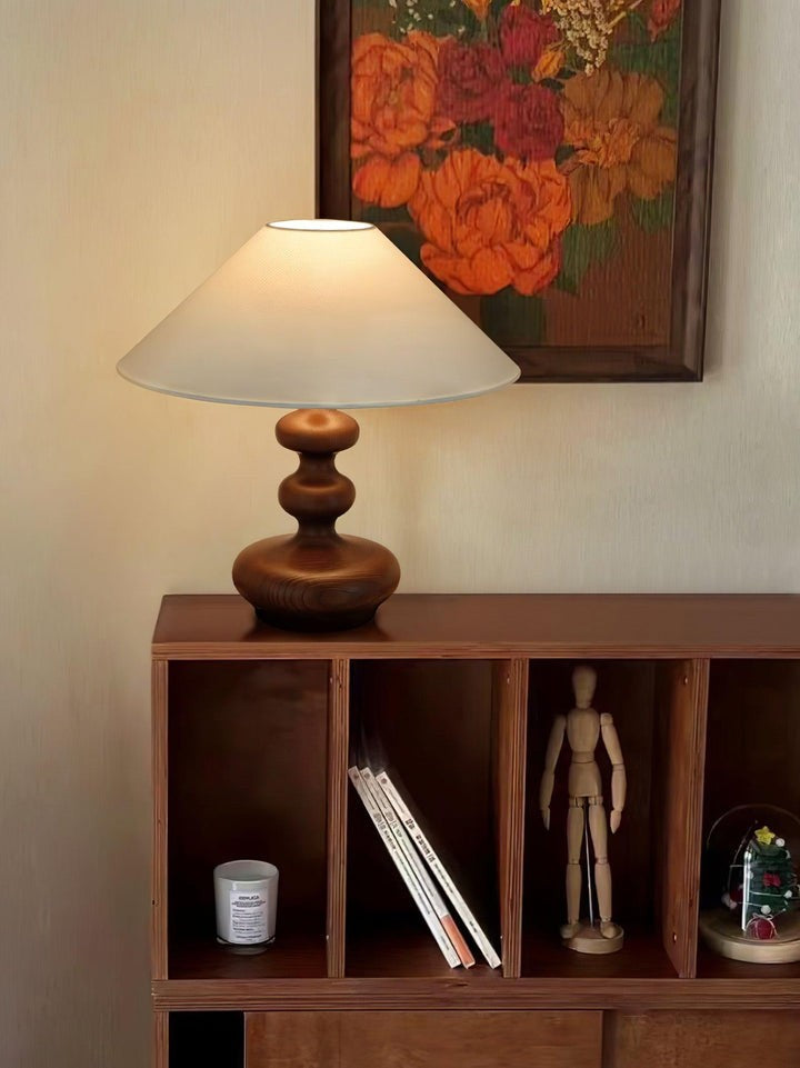 Handcrafted Gourd-Shaped Table Lamp