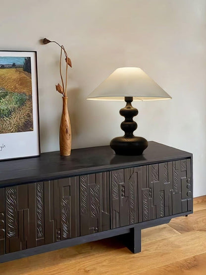 Handcrafted Gourd-Shaped Table Lamp