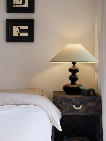 Handcrafted Gourd-Shaped Table Lamp
