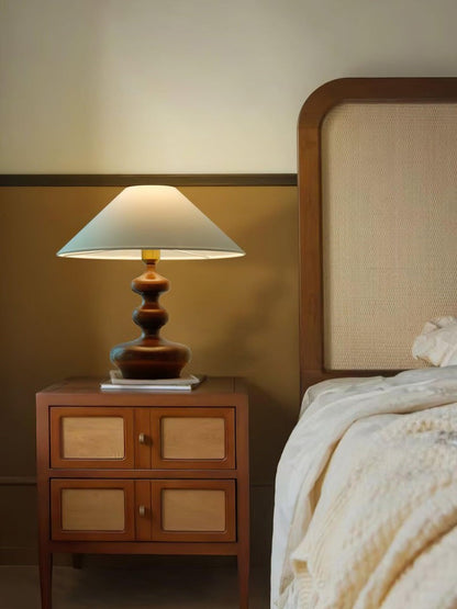 Handcrafted Gourd-Shaped Table Lamp
