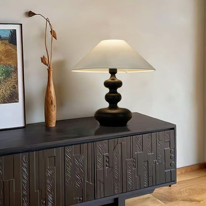 Handcrafted Gourd-Shaped Table Lamp