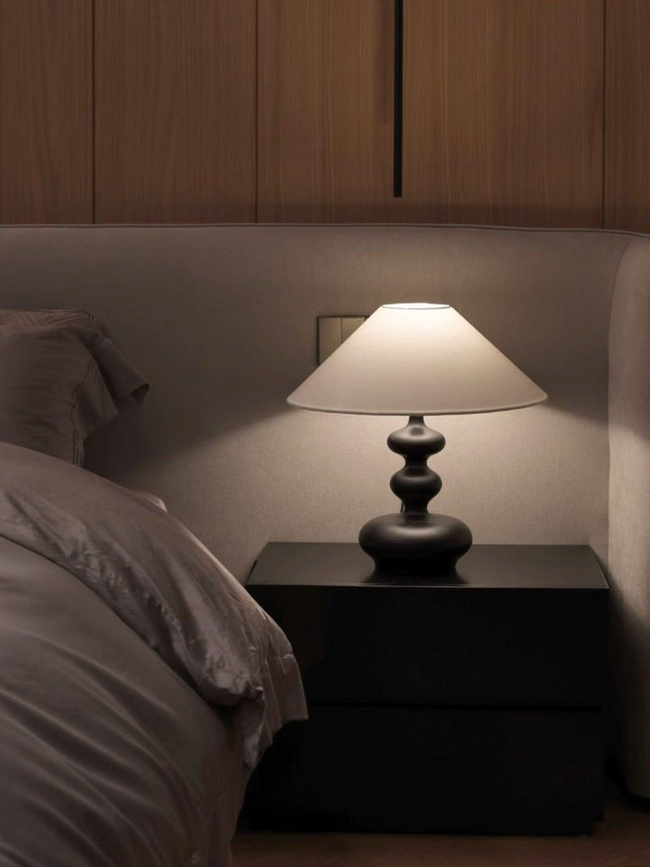 Handcrafted Gourd-Shaped Table Lamp