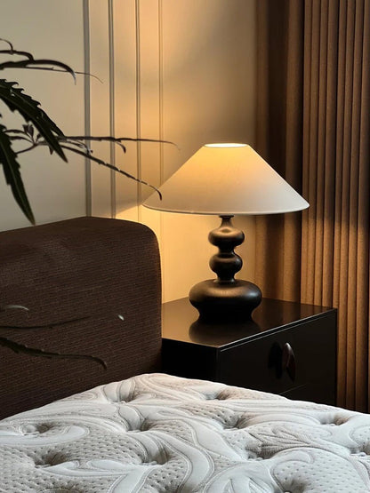 Handcrafted Gourd-Shaped Table Lamp