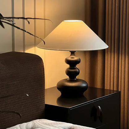 Handcrafted Gourd-Shaped Table Lamp