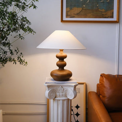 Handcrafted Gourd-Shaped Table Lamp