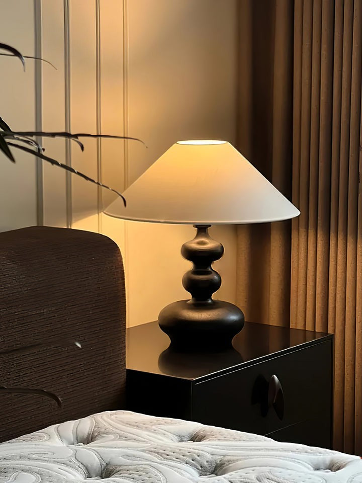 Handcrafted Gourd-Shaped Table Lamp
