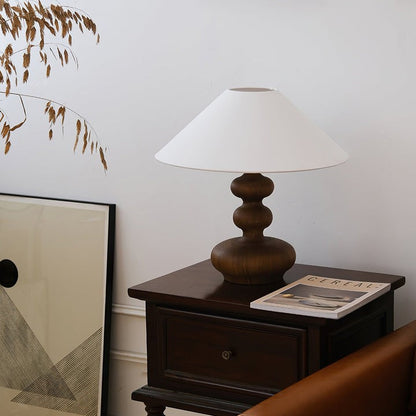 Handcrafted Gourd-Shaped Table Lamp