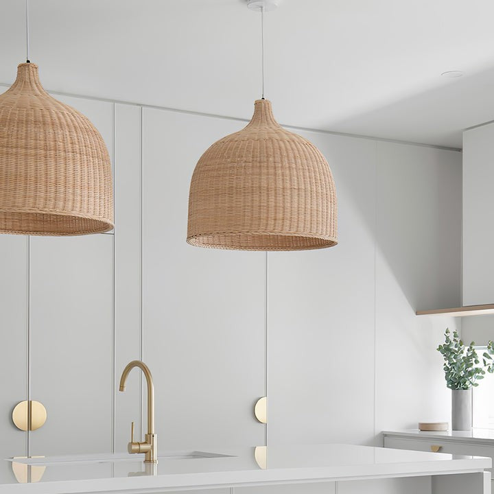 Handcrafted Rattan Pendant Ceiling Light