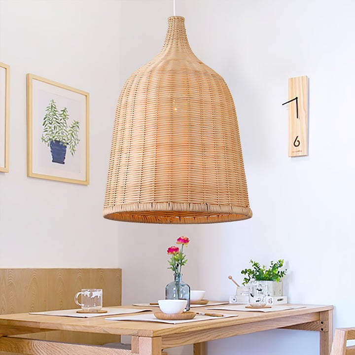 Handcrafted Rattan Pendant Ceiling Light