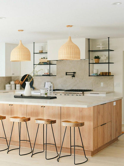Handcrafted Rattan Pendant Ceiling Light