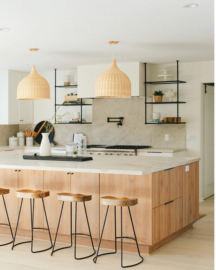 Handcrafted Rattan Pendant Ceiling Light