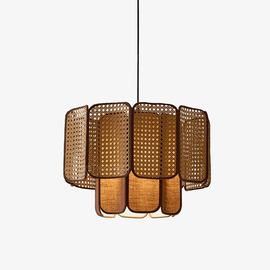 Handwoven Rattan Pendant Lamp