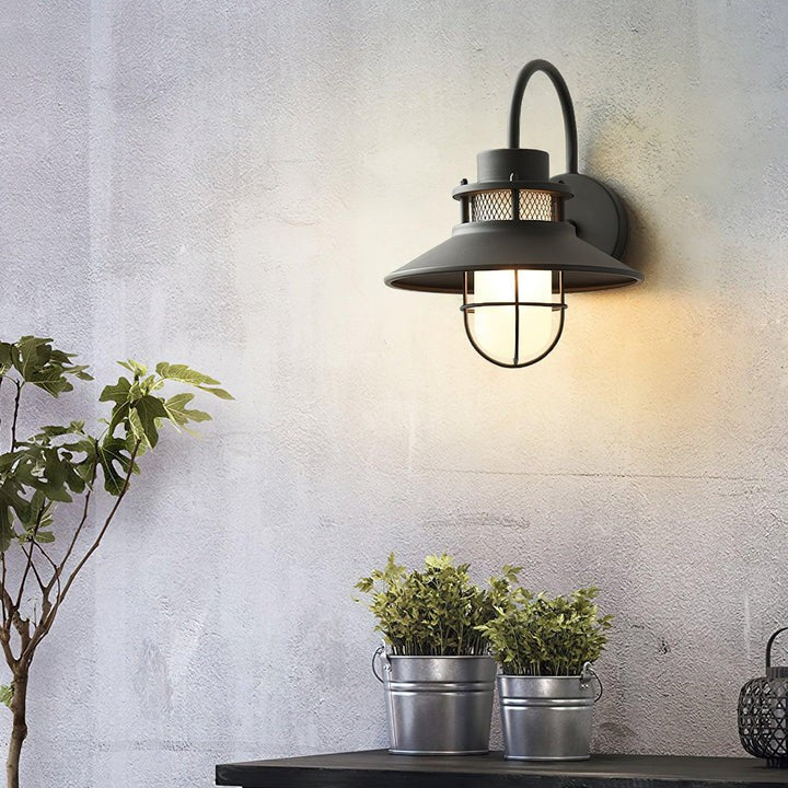 Industrial LED Outdoor Wall Sconce - IP65 Waterproof