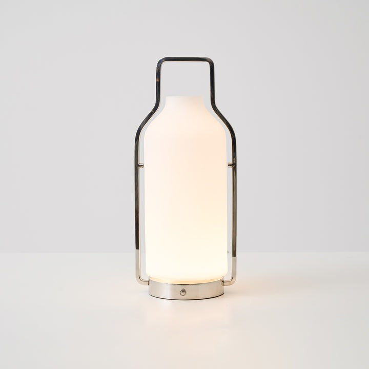 Lantern-Inspired LED Table Lamp