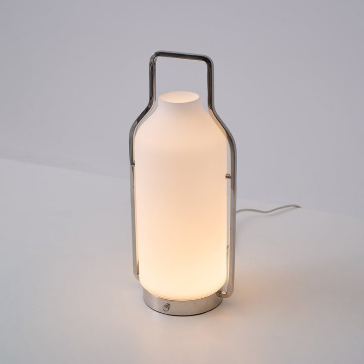 Lantern-Inspired LED Table Lamp