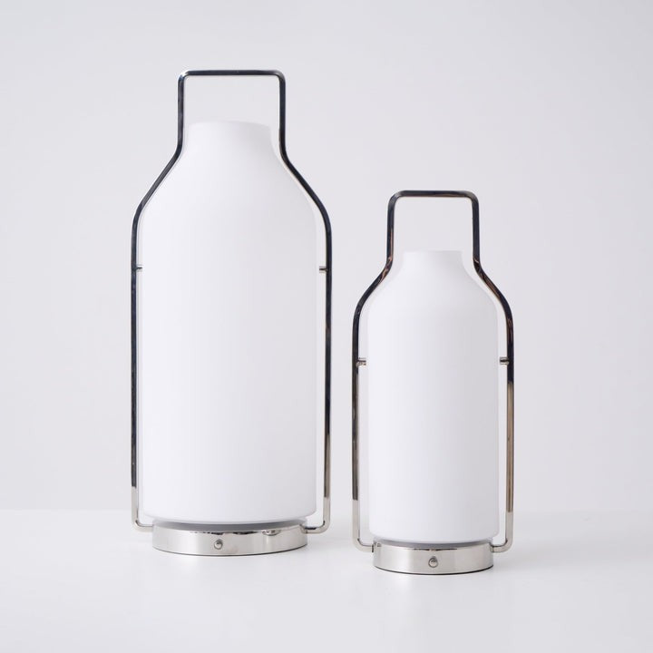 Lantern-Inspired LED Table Lamp