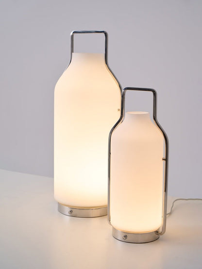 Lantern-Inspired LED Table Lamp