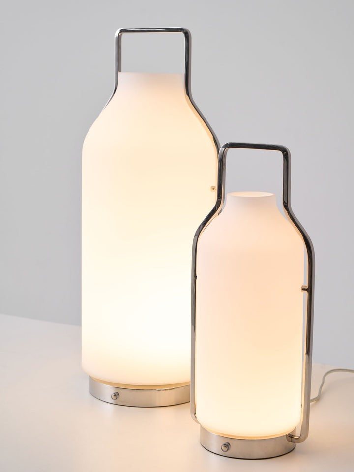 Lantern-Inspired LED Table Lamp
