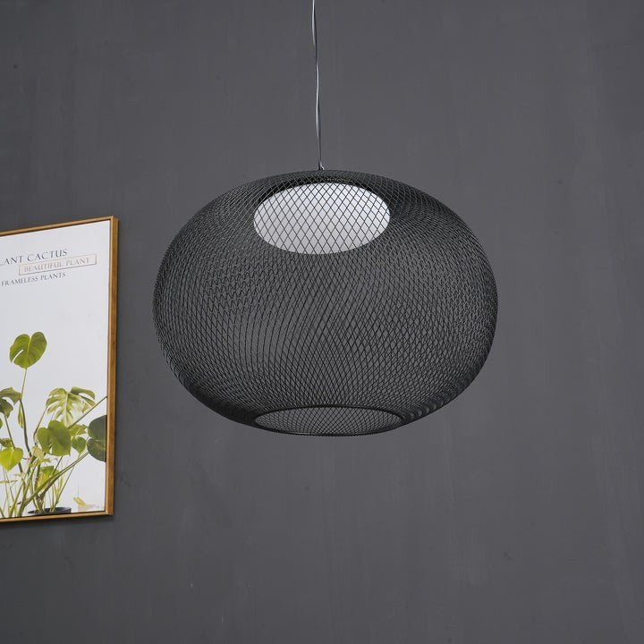 Lattice Metal Mesh Pendant Light