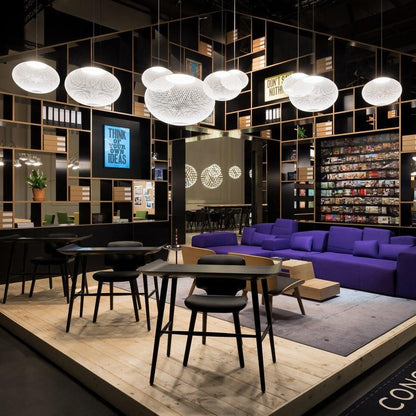 Lattice Metal Mesh Pendant Light