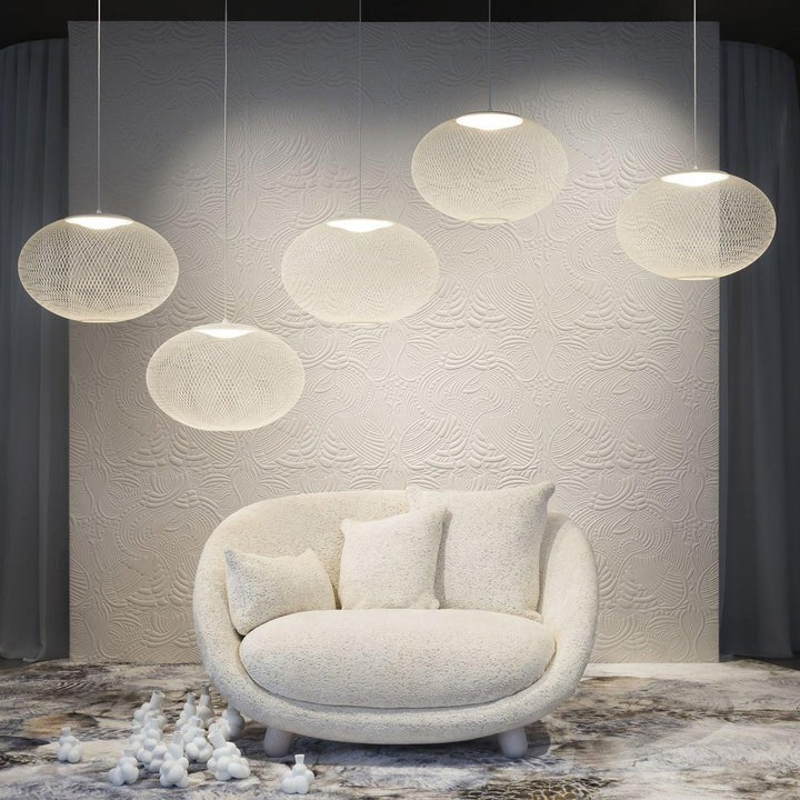Lattice Metal Mesh Pendant Light