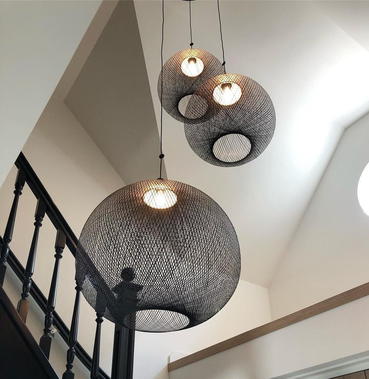 Lattice Metal Mesh Pendant Light