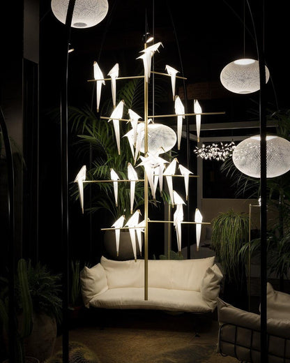 Lattice Metal Mesh Pendant Light