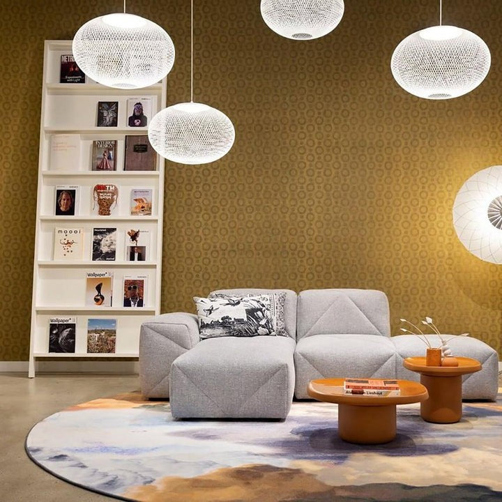 Lattice Metal Mesh Pendant Light