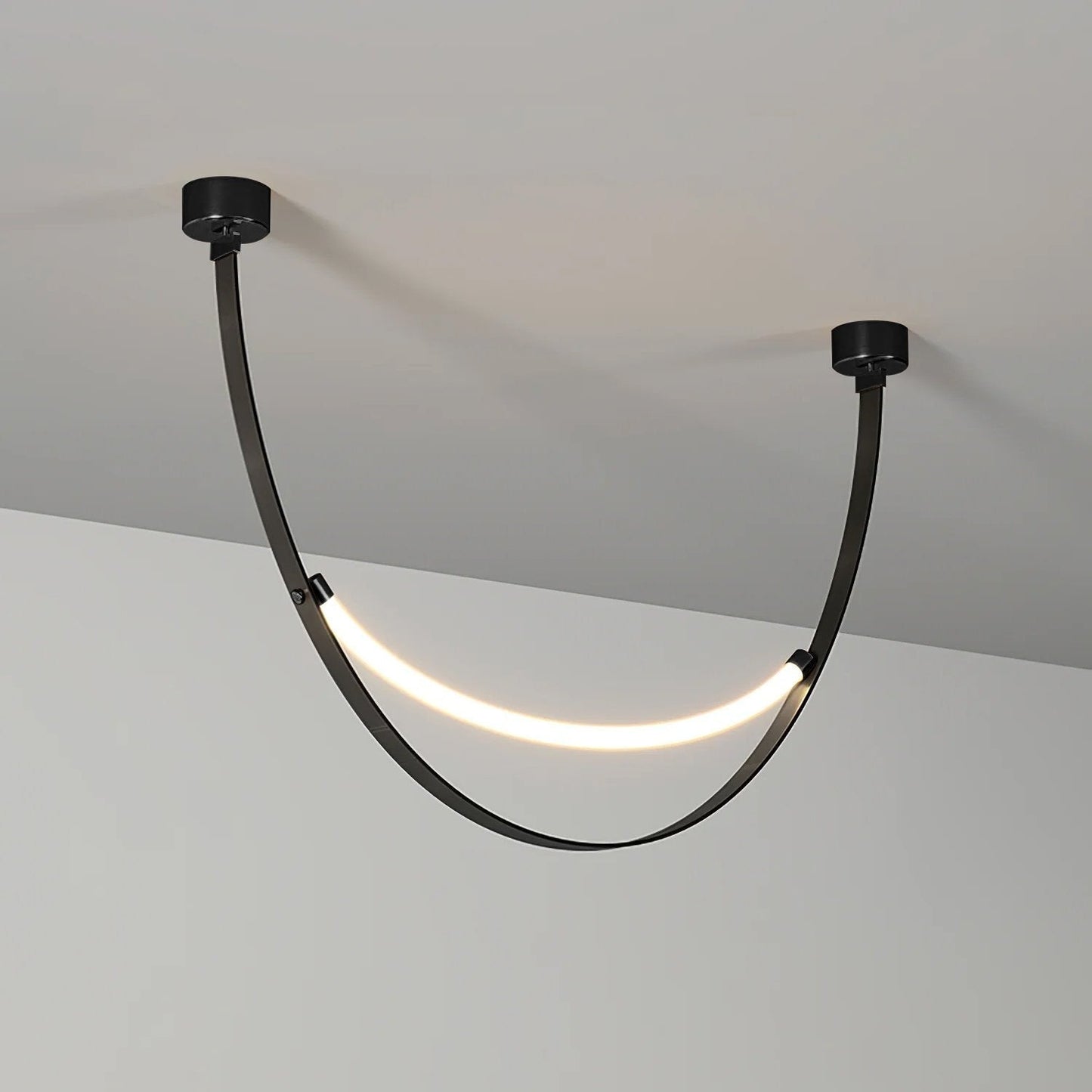 Leather Belt LED Pendant Light