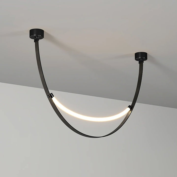 Leather Belt LED Pendant Light