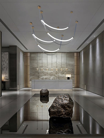Leather Belt LED Pendant Light