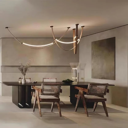Leather Belt LED Pendant Light