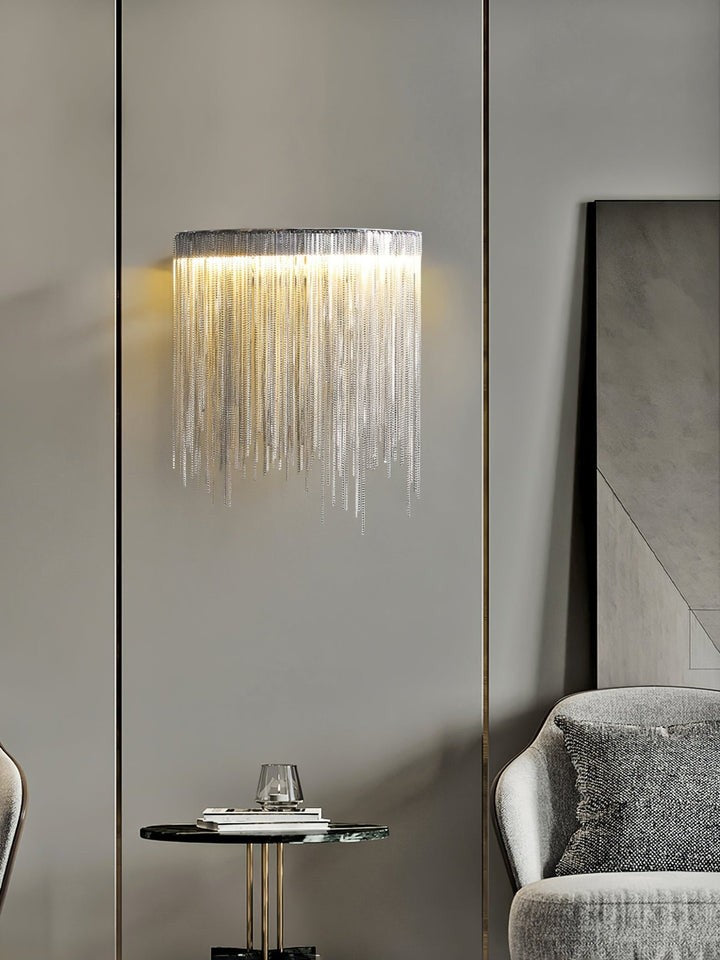 Luxury Tassel Chain LED Wall Lamp