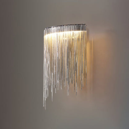 Luxury Tassel Chain LED Wall Lamp
