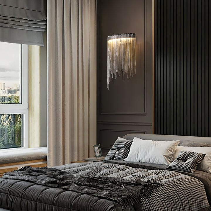 Luxury Tassel Chain LED Wall Lamp