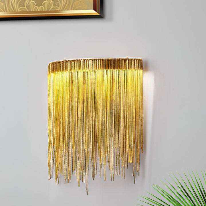 Luxury Tassel Chain LED Wall Lamp
