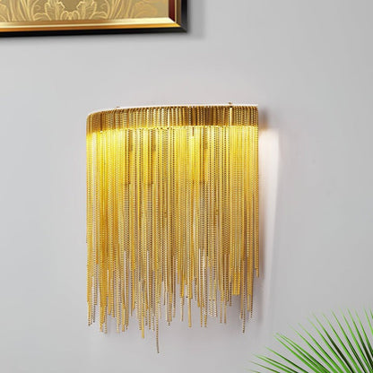 Luxury Tassel Chain LED Wall Lamp