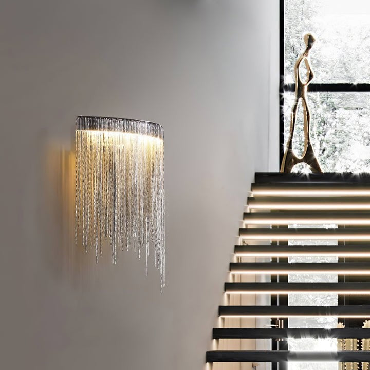 Luxury Tassel Chain LED Wall Lamp