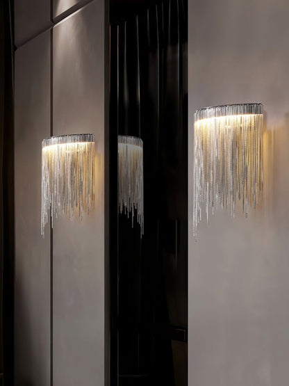 Luxury Tassel Chain LED Wall Lamp