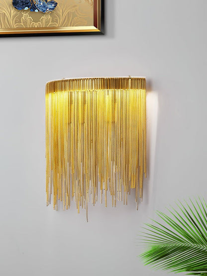 Luxury Tassel Chain LED Wall Lamp